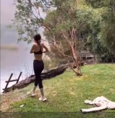 Clip gái xinh đi dạo đà lạt